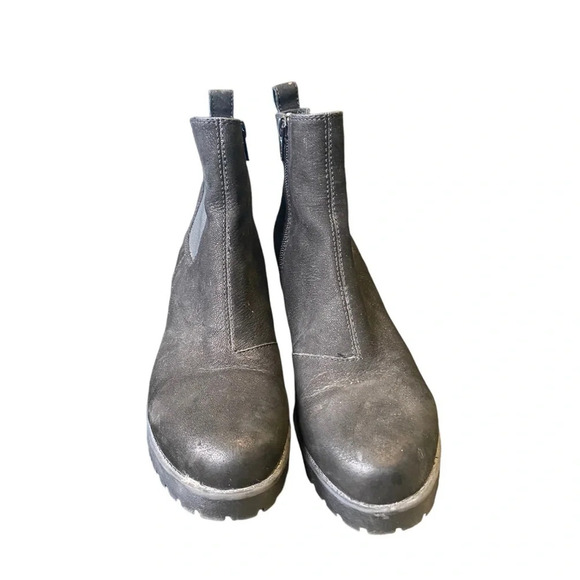 Vagabond black chunky heel boot size 39 - Picture 6 of 9